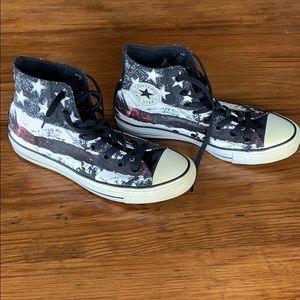 American Flag Converse All Stars